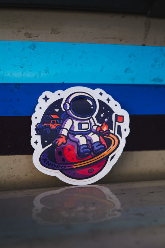 Andronaut Space Sticker
