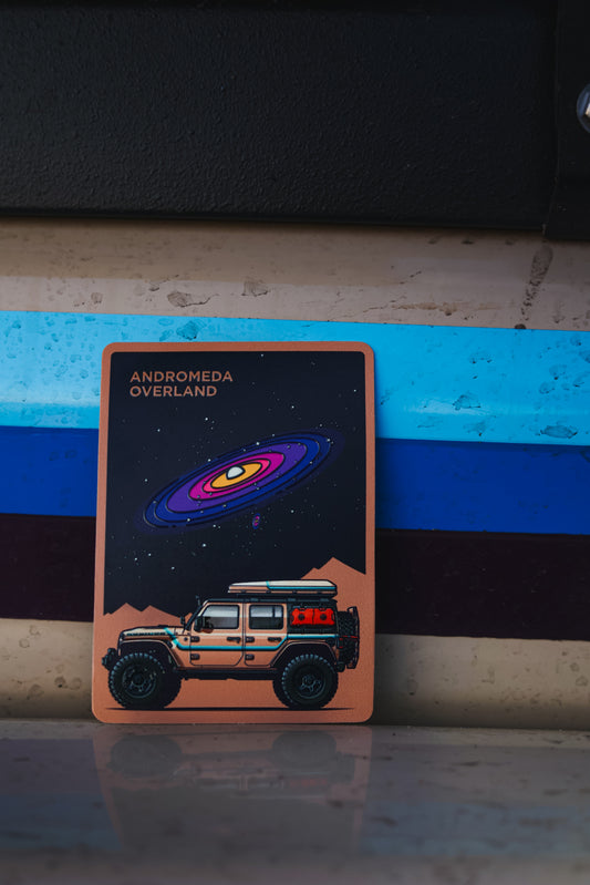 Andromeda Overland Jeep JL Galaxy Sticker