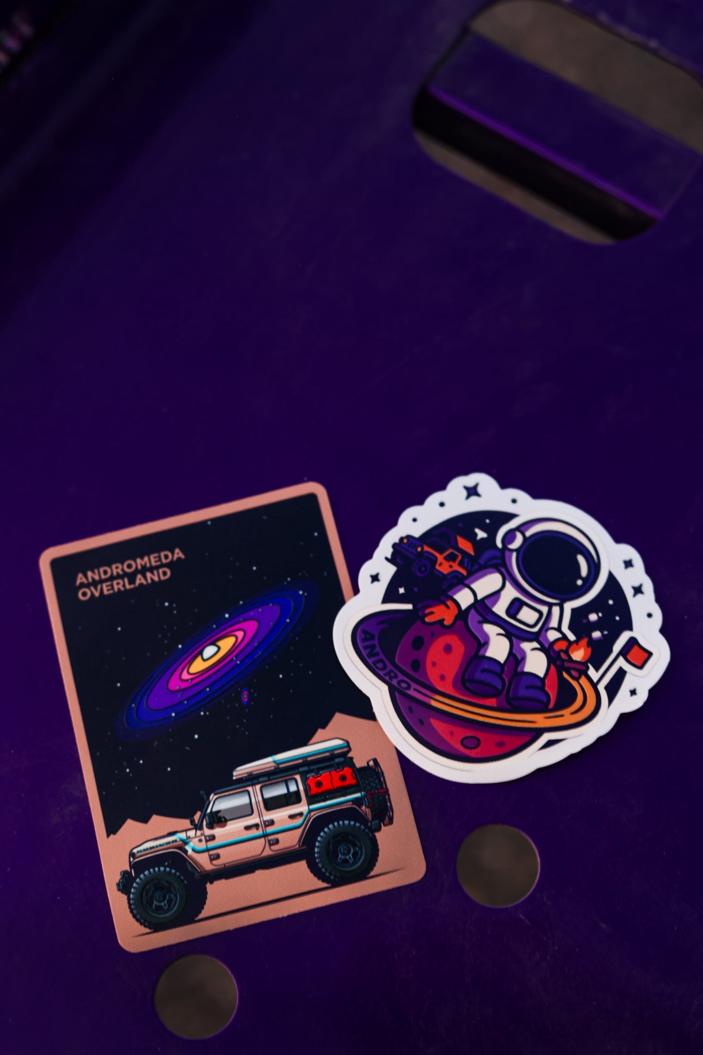Andromeda Overland Jeep JL Galaxy Sticker