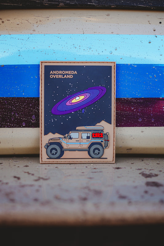 PVC Velcro Andromeda Overland Space Patch